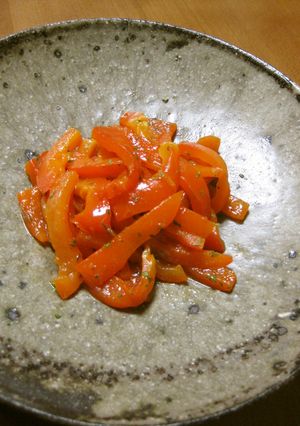 梅パプリカ-レシピのメイン写真
