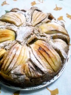 混ぜて焼くだけ!簡単りんごのケーキ-レシピのメイン写真