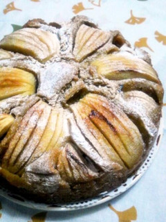 混ぜて焼くだけ!簡単りんごのケーキ-レシピのメイン写真