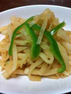 簡単!大根のピリ辛味噌炒め-レシピのメイン写真