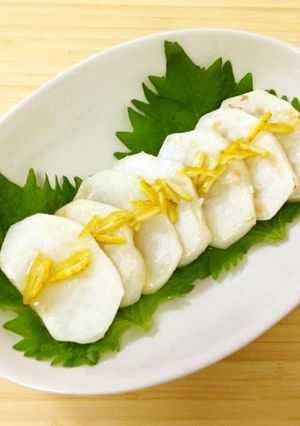 柚子香る*かぶのソテー柚子胡椒ソース-レシピのメイン写真