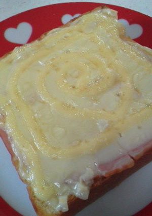 最後まで美味しい♪ハムチーズトースト♪-レシピのメイン写真