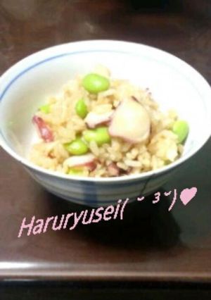 タコと枝豆の混ぜご飯☆バター醤油味-レシピのメイン写真