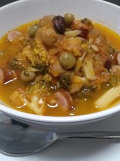 ●トマトとお豆の具だくさんスープ●-レシピのメイン写真