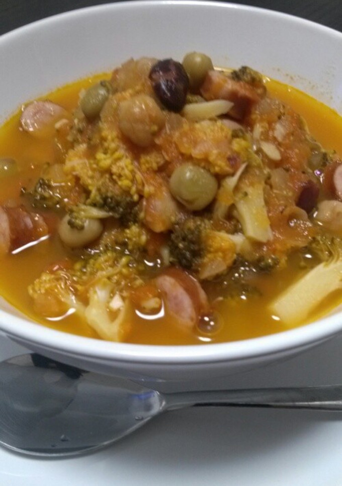●トマトとお豆の具だくさんスープ●-レシピのメイン写真