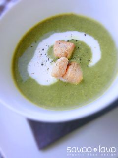 茹で鶏スープで☆ほうれんそうのポタージュ-レシピのメイン写真