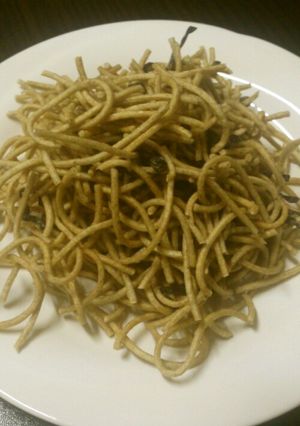 揚げそば塩昆布-レシピのメイン写真
