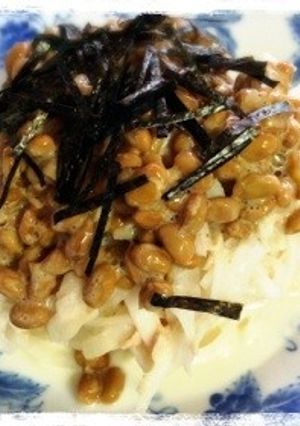 簡単で美味しい♡納豆×大根サラダ！-レシピのメイン写真
