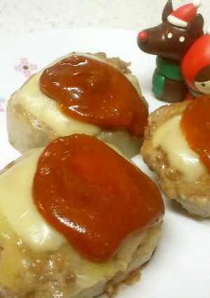 チーズとろける★レンコンの肉詰め-レシピのメイン写真