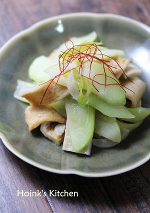 はやと瓜とオデンのナンプラー炒め-レシピのメイン写真