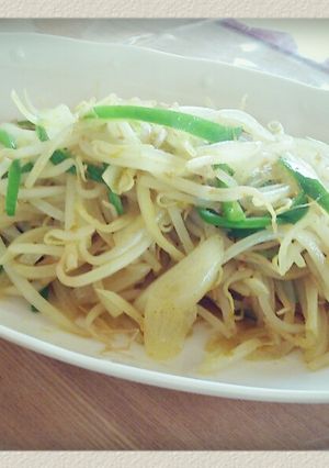 簡単♪カレー味のシャキシャキもやし炒め♪-レシピのメイン写真