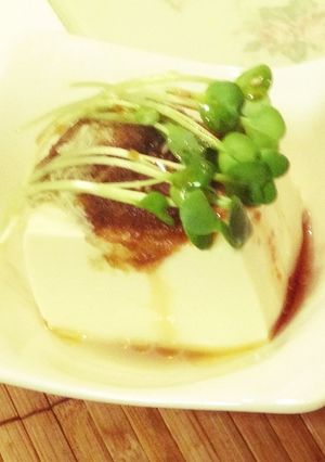 とろろ昆布とゆず胡椒で簡単♫湯豆腐♫-レシピのメイン写真