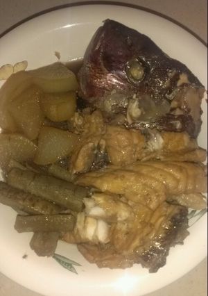 簡単で美味しい鯛あらだきと大根です。-レシピのメイン写真
