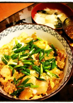 めんつゆで作る簡単親子丼-レシピのメイン写真