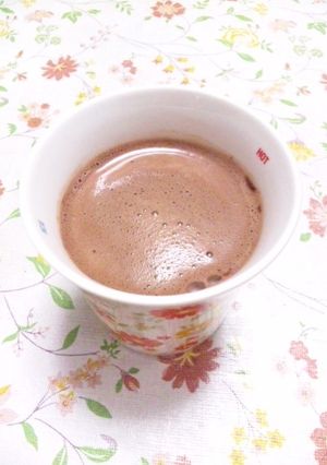 レンジで泡立つ！コク旨〜塩麹ココア♪-レシピのメイン写真