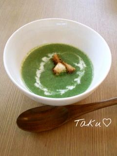 ほうれん草とじゃがいものポタージュ-レシピのメイン写真