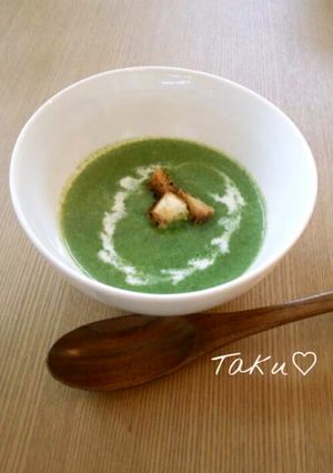 ほうれん草とじゃがいものポタージュ-レシピのメイン写真
