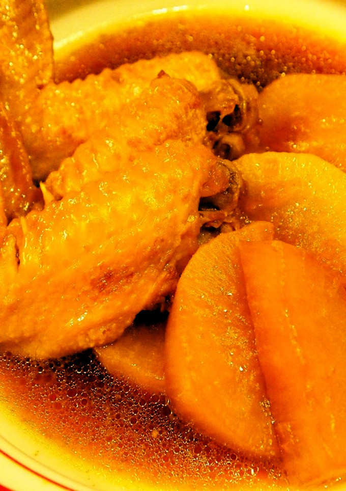 大根と鶏手羽先のこってり煮-レシピのメイン写真