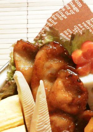 お弁当に”濃厚がっつり生姜焼き-レシピのメイン写真