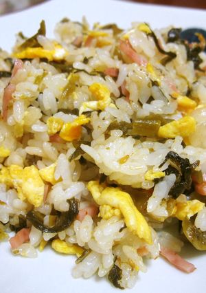 朝ごはんにピッタリ高菜ライス♪高菜が旨い-レシピのメイン写真