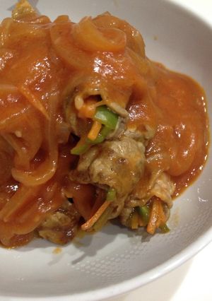 野菜消費☆スパニッシュロール-レシピのメイン写真