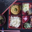 はなびし草のお弁当車麩のフライの甘辛味