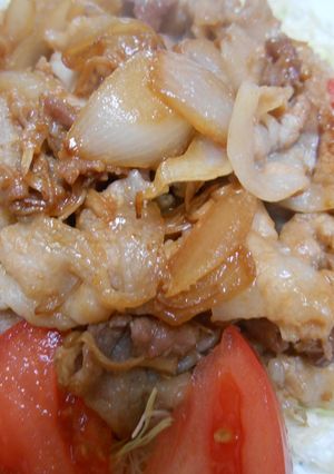 しょうゆ糀で豚ばら肉の生姜焼き-レシピのメイン写真