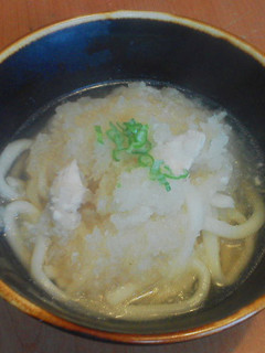 ゆずとおろしうどん(温)-レシピのメイン写真