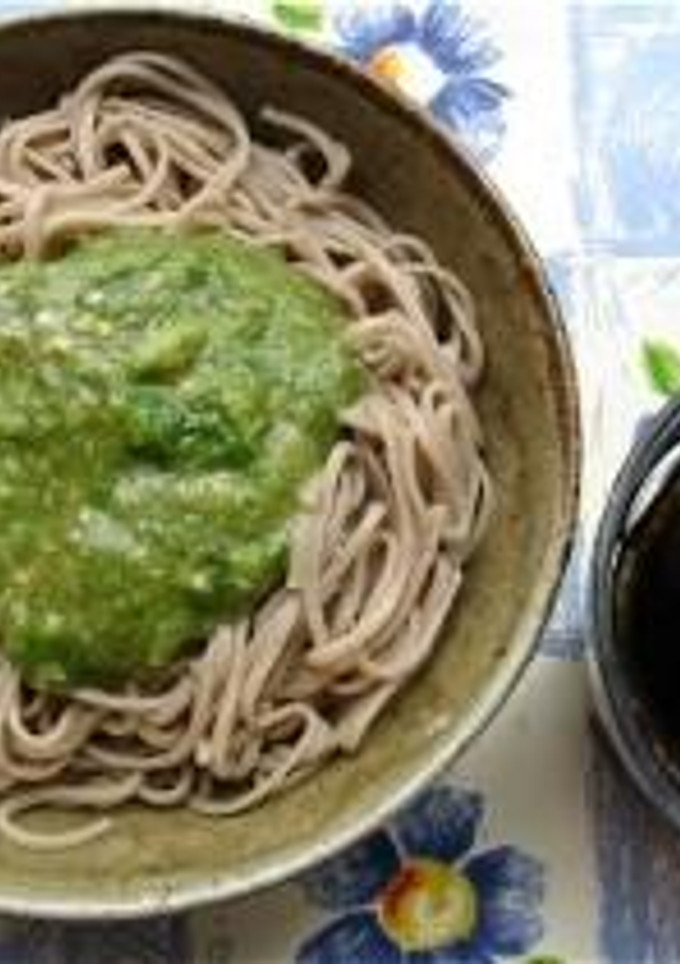オクラでとろろ蕎麦-レシピのメイン写真