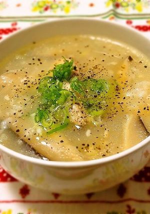 炊飯器にお任せ!寒い夜にお手軽参鶏湯風-レシピのメイン写真