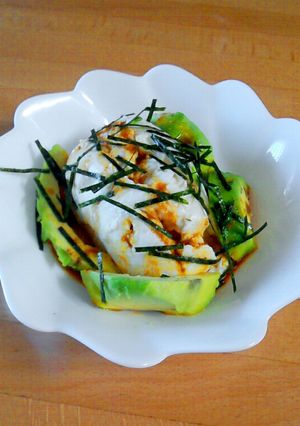 寄せ豆腐とアボカドのわさび醤油-レシピのメイン写真