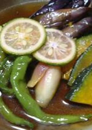 夏野菜の揚げびだし-レシピのメイン写真