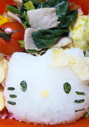 ❤キティ弁❤-レシピのメイン写真