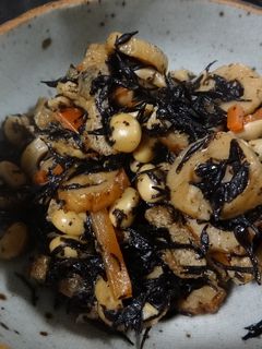 大豆とひじきの煮物-レシピのメイン写真