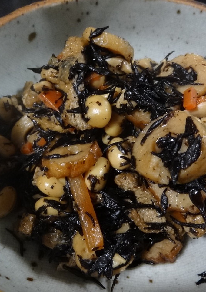 大豆とひじきの煮物-レシピのメイン写真