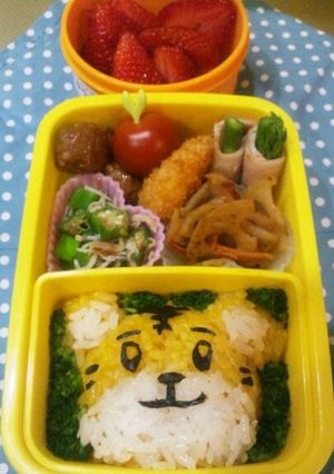 キャラ弁アレっ子でも大丈夫♪しまじろう☆-レシピのメイン写真