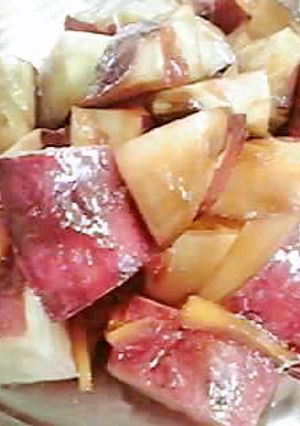 さつま芋の柚子煮★レンジ下準備で簡単に-レシピのメイン写真