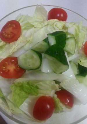 簡単すぎてびっくり白菜サラダ(^-^;-レシピのメイン写真
