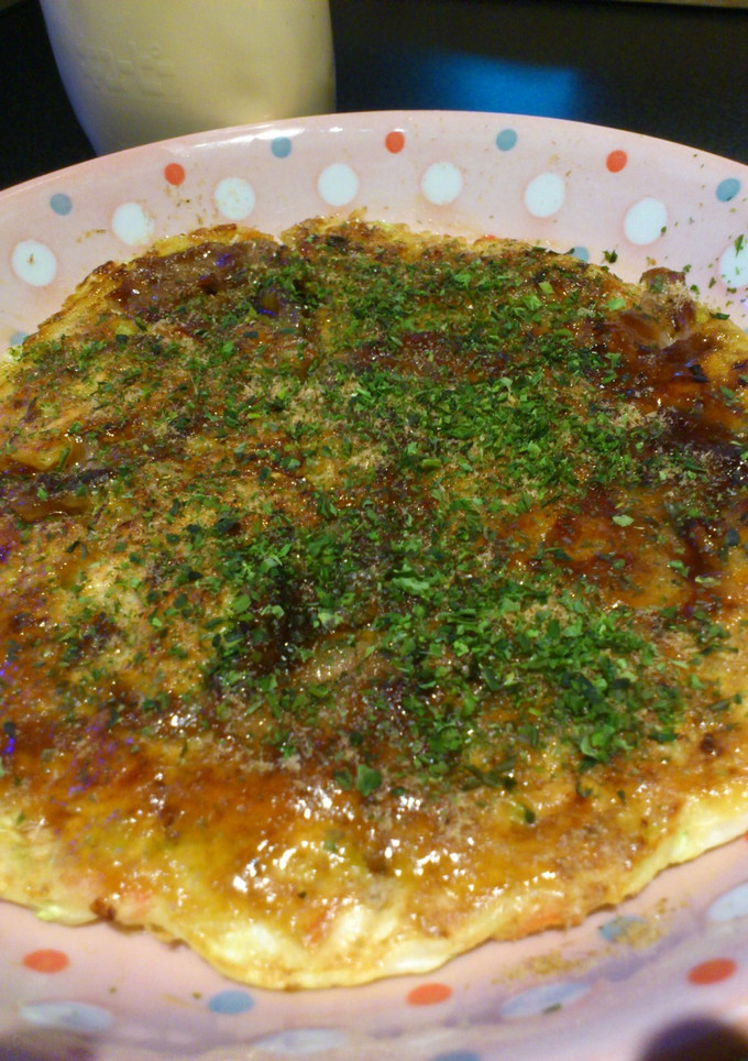 ふっくらもちもち！京風お好み焼き-レシピのメイン写真
