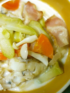 タラと残り野菜のミルク煮-レシピのメイン写真