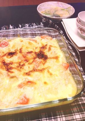 シチューが余ったら！簡単ドリア♬-レシピのメイン写真