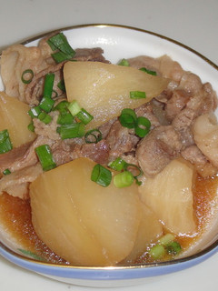 [簡単]カブと豚の味噌煮込み-レシピのメイン写真