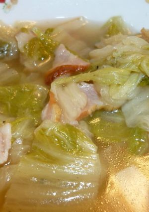 簡単!白菜のベーコン煮-レシピのメイン写真