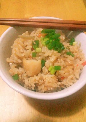 ごろごろホタテごはん(^^)-レシピのメイン写真