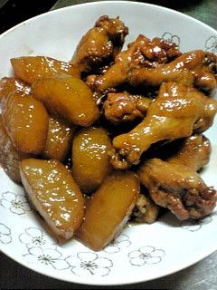 大根と手羽元のこっくり煮-レシピのメイン写真