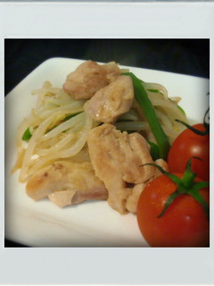 ■糖質制限■鶏もも肉もやし炒め簡単お弁当-レシピのメイン写真