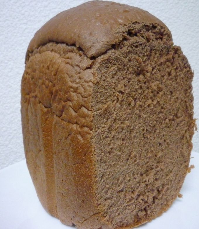 HB 早焼き♪ふわ②やわらかココア食パン-レシピのメイン写真