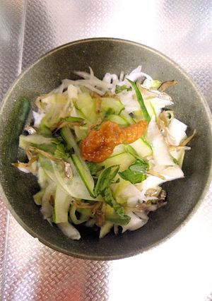 大根とちりめんの醤油麹和え大葉風味-レシピのメイン写真