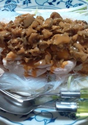 搾菜ザクザク♪はるさめ坦々鶏-レシピのメイン写真