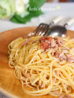 あえるだけ✿ ツナと梅のパスタ✿-レシピのメイン写真